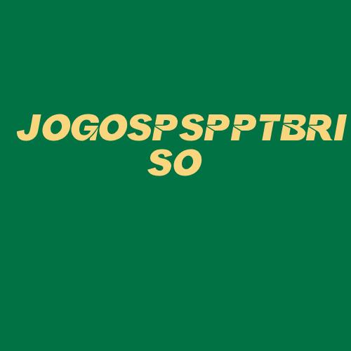 Logo da JOGOSPSPPTBRISO